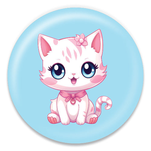 Pink Kawaii Kitten