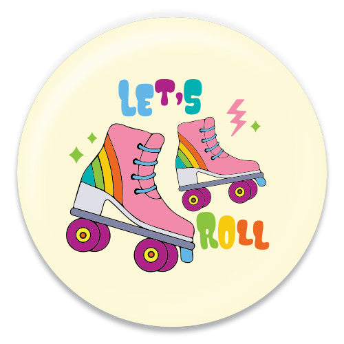 Pink Roller Skates - Let's Roll