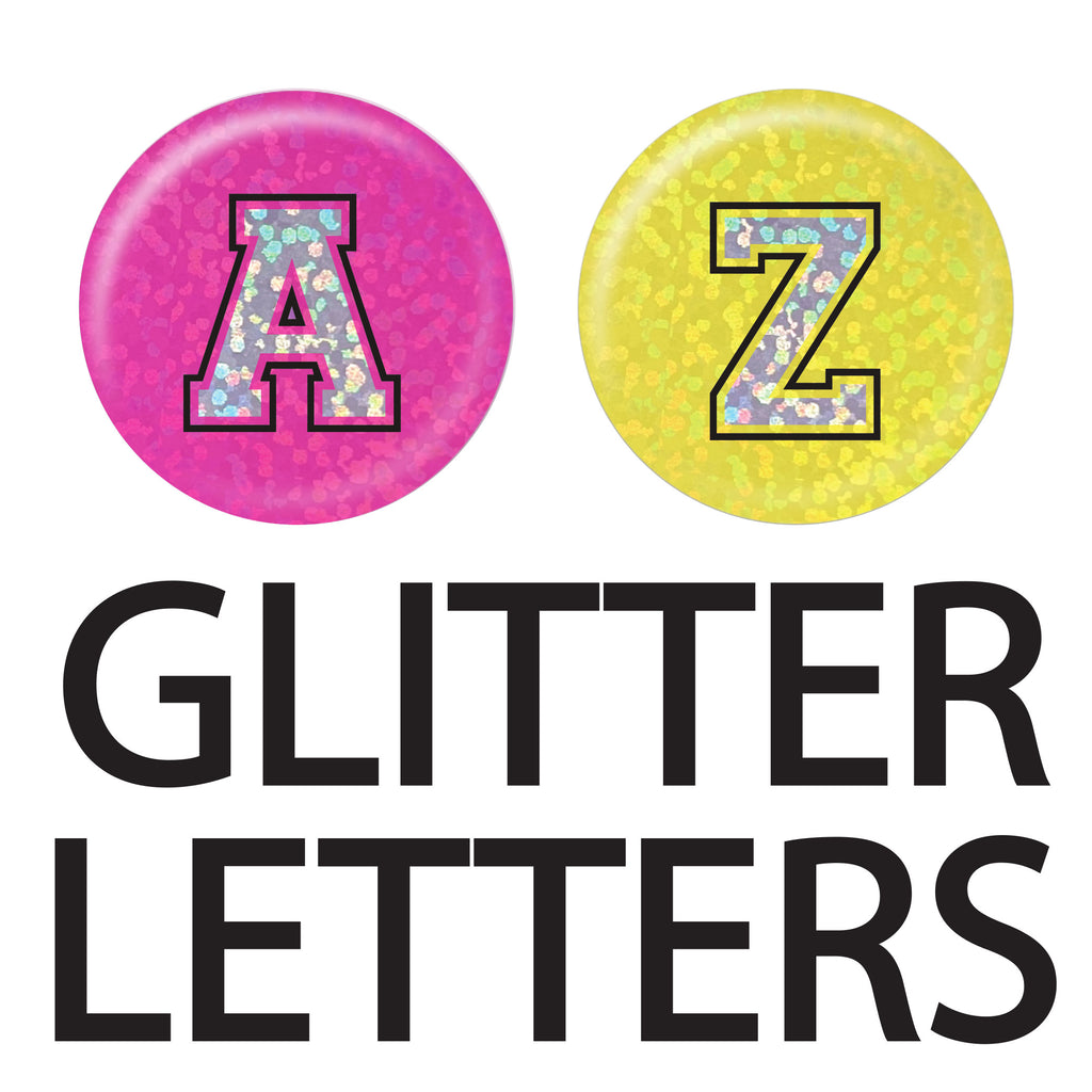 Initials Glitter