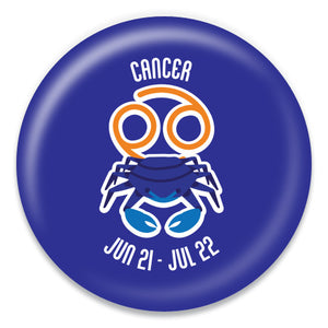 Cancer - Zodiac in Blue
