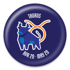 Taurus - Zodiac in Blue