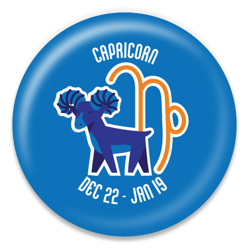 Capricorn - Zodiac in Blue