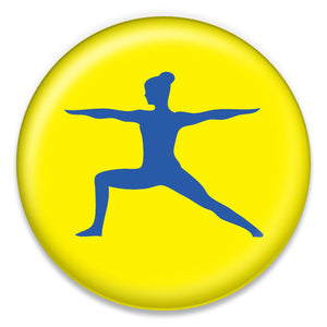 Yoga Pose - Warrior II - ChattySnaps