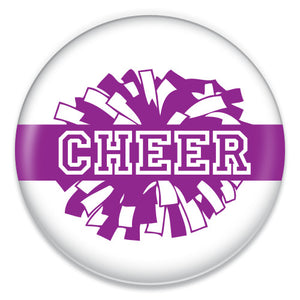 Cheer Purple Pom
