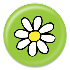 Daisy with Green Background