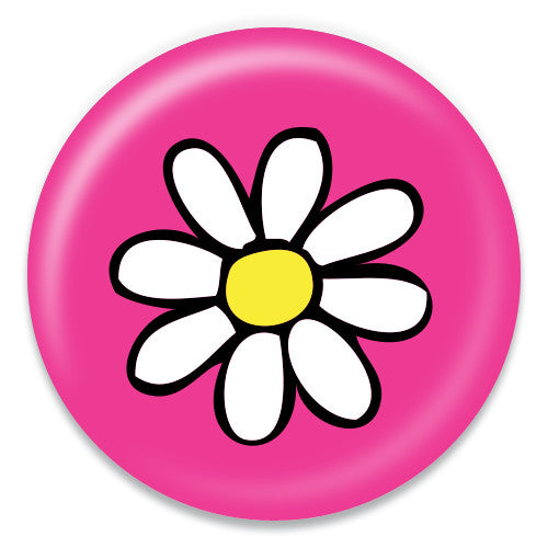 Daisy with Pink Background