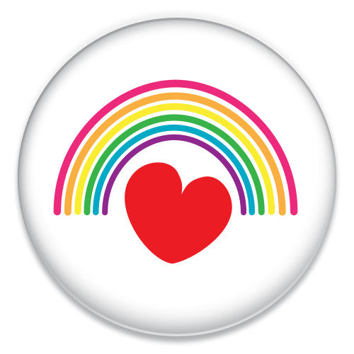 Heart with Rainbow
