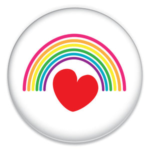 Heart with Rainbow