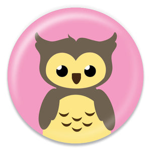 Owl on Pink