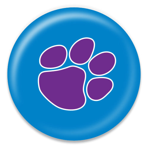 Purple Paw Print - ChattySnaps