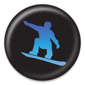 Snowboarder Black Background