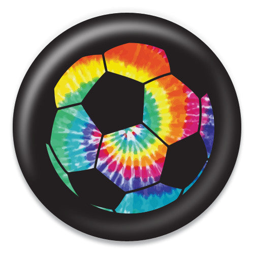 Tie Dye Soccer Ball Black