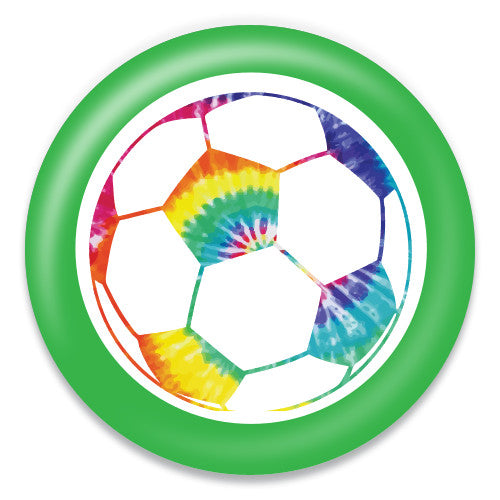 Tie Dye Soccer Ball Green